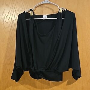 Carolina black top women's blouse